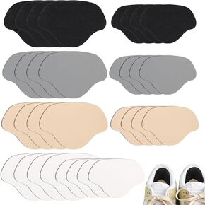 16 Pairs Shoe Heel Repair Patches, Quick Self-Adhesive Inside Sneaker Holes Patches, Complete Interior Mesh Patch Up for Sport Work Walking Hiking Tennis Shoes Sneaker (4 Color) in Kuwait