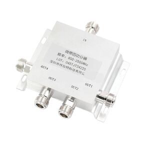 One N-Type 280-2500MHz one-Minute Low-Frequency Power Interface Splitter(N 800-2500MHZ) in Saudi Arabia