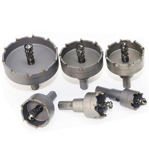 6 قطعة كربيد TCT مجموعة لقمة مثقاب سبائك الفولاذ المقاوم للصدأ هول المنشار أداة 22 مللي متر/30 مللي متر/35 مللي متر/45 مللي متر/50 مللي متر/65 مللي متر in Kuwait