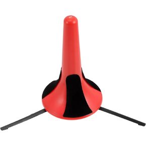 حامل كلارينيت محمول أحمر قابل للطي من Veemoon، حامل ثلاثي الأرجل، دعامة مزمار، ملحقات دعم أداة الرياح للسفر والتمرين in Kuwait