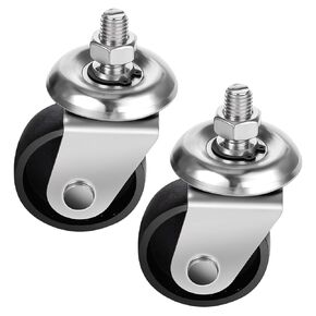 Floor Jack Casters for 3 Ton Floor Jack, Cast Iron Caster Wheels, Floor Jack Replacement Parts Fit for ATD, Cornwell, Mac Tools, Matco, Mountain, Napa, Sunex & More, Pack of 2(12mm Stem) in Kuwait