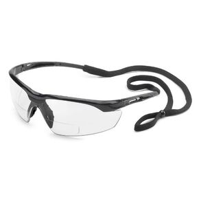 Gateway Safety 28MG15 Conqueror MAG Safety Glasses, 1.5 Diopter Magnification, Gray Lens, Black Frame, One Size in Saudi Arabia