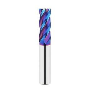 HRC65 Carbide End Mill for Stainless Steel Metal CNC Cutter Lathe Tools Tungsten Milling Coated Endmills(D8xD8x20x60L) in Kuwait