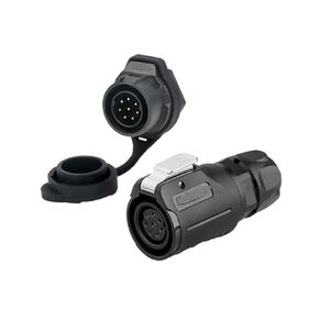 LP16 الطيران 8 دبوس موصل الأسلاك إشارة الطاقة الصناعية (مقعد ذكر ثقب واحد) in Kuwait