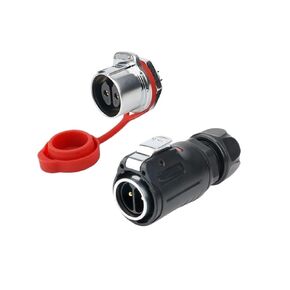 LP-24 الطيران 35A والمقبس الخيوط تشديد 2-core مطلية بالذهب الذكور والإناث دبوس موصل صناعي (المكونات الذكور) in Kuwait