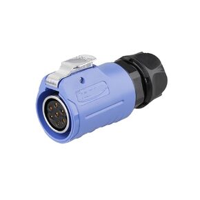 LP-20 مقبس الطيران 7 دبوس أربع فتحات شفة عكسية مع سياج موصل أنثى ذكر (مقعد عام شفة) in Kuwait