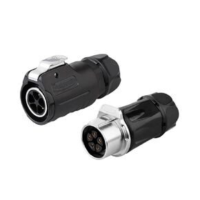 LP-20 موصل الطيران والمقبس 5 النواة مع حاجز مؤخرة الذكور والإناث (ملابس رسمية للمؤخرة) in Kuwait