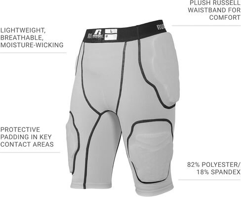 Russell Athletic Boys Youth 5-Pocket Integrated Girdle in Saudi Arabia