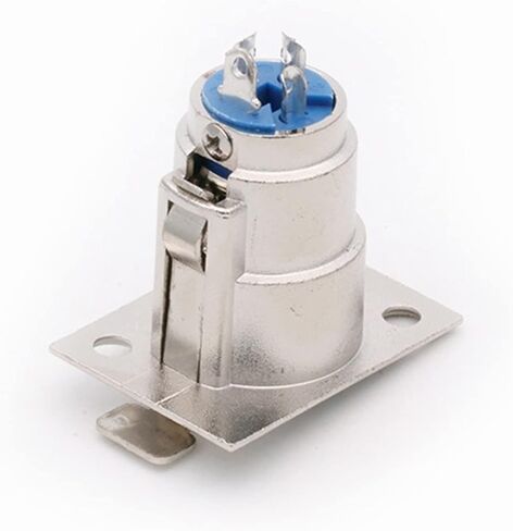 3 دبوس أنثى X L R لوحة جبل الهيكل دفع نوع X L R جاك موصل مقبس 10 قطعة in Kuwait