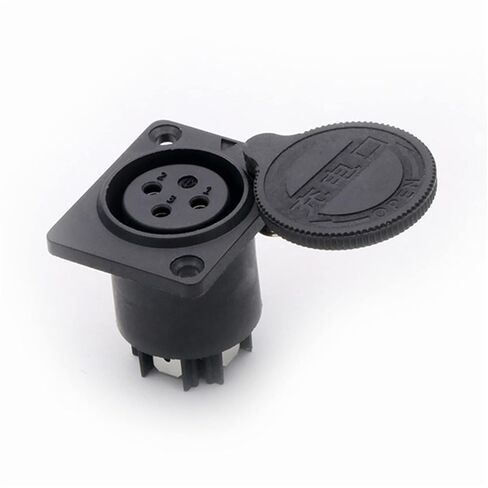 X L R أنثى المقبس 3Pin موصل لوحة جبل نوع لحام ل M I C مع غطاء حماية 10 قطعة in Kuwait