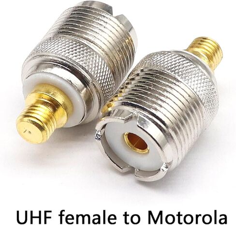 Hand Station Walkie-Talkie Adapter Flat Mouth UHF Female Turn Flat Head SL16/M Seat Copper 1Pcs in Saudi Arabia