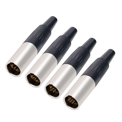 X L R 3Pin 4Pin 5Pin 6Pin Female Jack Plug Soldering M I C Cable Wire Connector Small X L R Socket Microphone Plug Jack 10Pcs(10xF 6P) in Saudi Arabia