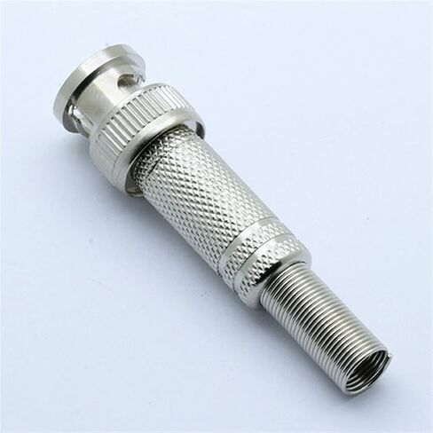 B N C موصل سلك لحام ذكر التوصيل مع زنبرك لمحول موصل محوري RF المنهي 10 قطعة in Kuwait