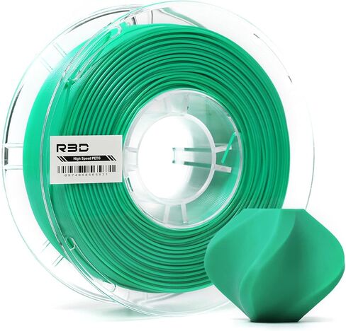 R3D High Speed PETG PRO Filament 1.75mm 1KG, 3D Printer Filament for 30-500 mm/s High-Speed Printing, Dimensional Accuracy +/- 0.02 mm, Plastic Spool, Compatible with AMS (Peach Pink) in Saudi Arabia