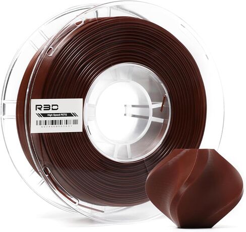 R3D High Speed PETG PRO Filament 1.75mm 1KG, 3D Printer Filament for 30-500 mm/s High-Speed Printing, Dimensional Accuracy +/- 0.02 mm, Plastic Spool, Compatible with AMS (Peach Pink) in Saudi Arabia