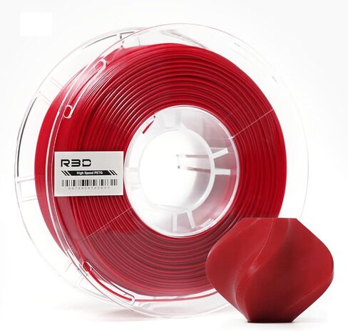 R3D High Speed PETG PRO Filament 1.75mm 1KG, 3D Printer Filament for 30-500 mm/s High-Speed Printing, Dimensional Accuracy +/- 0.02 mm, Plastic Spool, Compatible with AMS (Peach Pink) in Saudi Arabia
