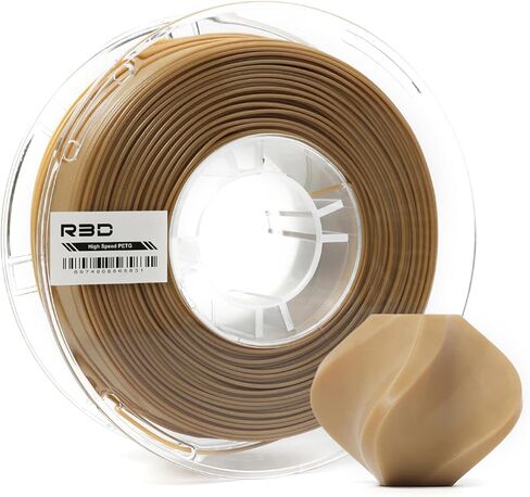 R3D High Speed PETG PRO Filament 1.75mm 1KG, 3D Printer Filament for 30-500 mm/s High-Speed Printing, Dimensional Accuracy +/- 0.02 mm, Plastic Spool, Compatible with AMS (Peach Pink) in Saudi Arabia