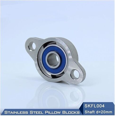 تحمل العلب SKFL004 رمح 20 مم SSKFL004 الفولاذ المقاوم للصدأ وسادة كتلة S KFL004 محامل محمولة in Saudi Arabia