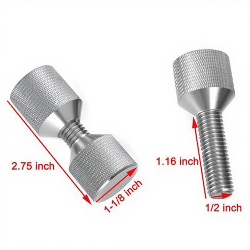 4 PCS Two Hole Pins, 2 Hole Flange Alignment Pins, 1-1/8'', 1-5/8" Diameter Aluminum Pipefitter, Detachable Double Hole Pins, Quick Leveling in Saudi Arabia