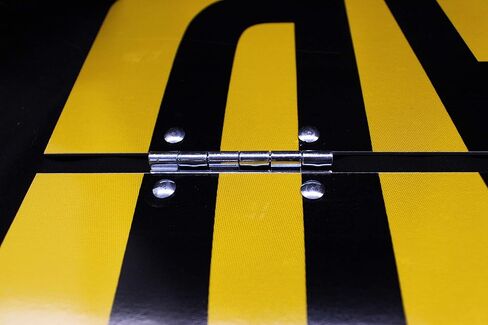 Aluminum Hinged Oversize Load Sign - 84 inch x 18 inch - Reflective in Saudi Arabia
