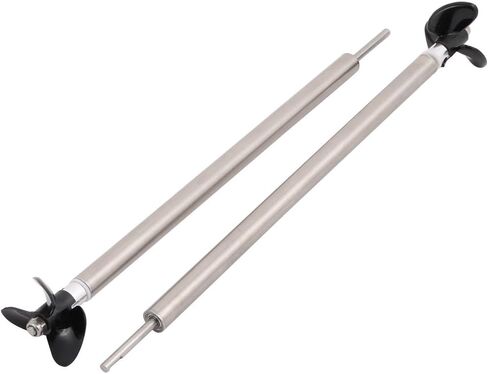 uxcell 1Pair Boat Model Accessories 3mm Diameter 200mm Long Drive Shaft w 3-Vanes Propeller in Saudi Arabia