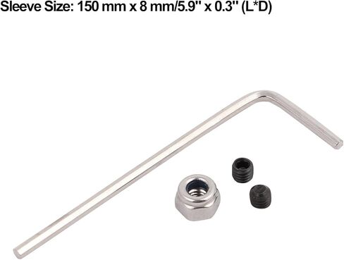 uxcell 1Pair Boat Model Accessories 3mm Diameter 200mm Long Drive Shaft w 3-Vanes Propeller in Saudi Arabia