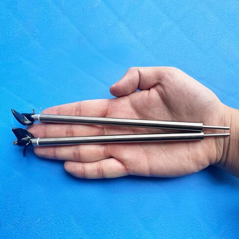uxcell 1Pair Boat Model Accessories 3mm Diameter 200mm Long Drive Shaft w 3-Vanes Propeller in Saudi Arabia