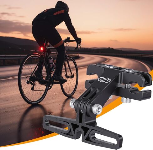 دعامة إضاءة خلفية كهربائية، حامل كاميرا رياضية، ستانلس ستيل ABS، ملحق أمان، حامل كاميرا دراجة لعشاق ركوب الدراجات in Kuwait