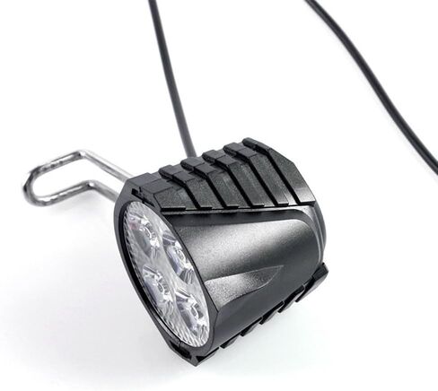 E-Bike Headlight 36V/48V CAN Protocol with 2 Pin SM Connector Front LED Lamp for Bafang for BBS01/BBS02/HD Drive Motor Night Cycling Accessory in Saudi Arabia