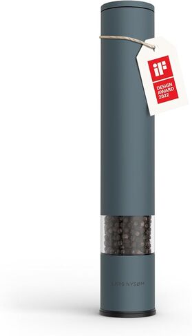 مطحنة الفلفل والملح من LARS NYSØM مع مطحنة سيراميك قابلة للتعديل من الخشن إلى الناعم I Design Spice Mill (أسود كربوني) in Kuwait