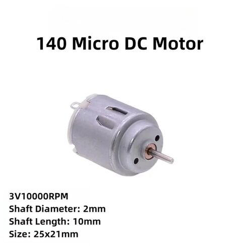 130 140 260 DC Motor with 0.5M 8T/10T/12T Spur/Worm Gear /6mm/13mm/17mm Belt Pulley DIY Model Toy(260 DC Motor,0.5M 10T Gear) in Saudi Arabia