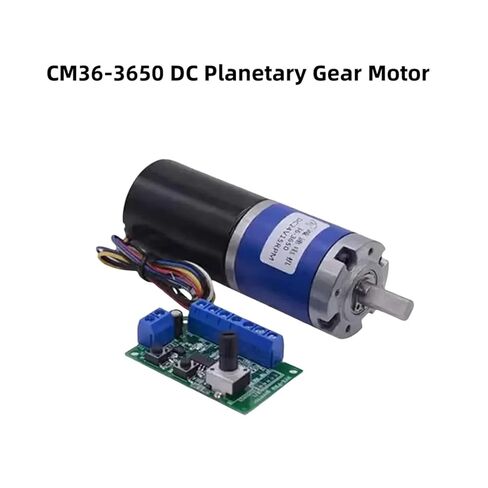 12V24V 36MM CM36-3650 DC Planetary Gear Motor Brushless High Signal Feedback Low Noise DIY Electric Model Home Appliances(Motor only,12V_8RPM) in Saudi Arabia