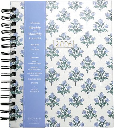 WORLD TRAVELER 2026 Planner Weekly and Monthly - 7'' x 8.75'' Hard Cover January December Spiral Daily Planner 2026 To Do List, Size 7X8.75, Brown Cheetah Print in Saudi Arabia