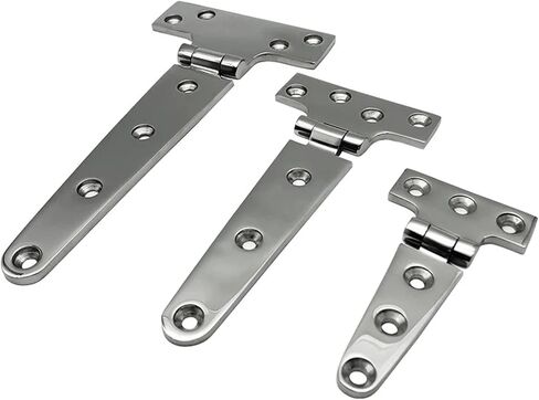 316 Stainless Steel Tee Hinges Hardware 1Pcs(200x100mm) in Kuwait