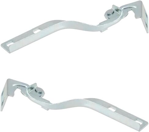 زوج جديد نادر من مفصلات غطاء المحرك متوافق مع Ram Promaster 2500 Base 4 Cyl 3.0L Promaster 1500 Base 4 Cyl 3.0L 2014-2022 بواسطة Ch1236154 Ch1236155 68095735Aa 68095734Aa in Saudi Arabia