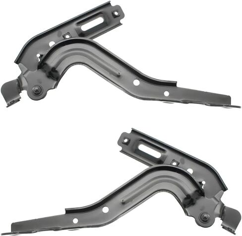 Rareelectrical New Pair of Hood Hinge Compatible with Chrysler Pacifica Touring L Plus 6 Cyl 3.6L Pacifica Hybrid Pinnacle 6 Cyl 3.6L 2017-2024 By Ch1236144 Ch1236145 68488455Aa 68224681Ac in Saudi Arabia