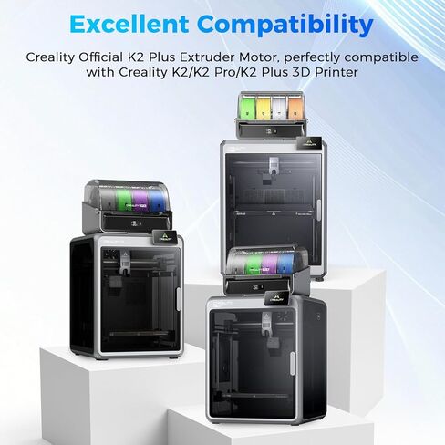 Creality Official K2 Plus Extruder Motor, Original K2 Circular Stepper Motor, k2 Pro E axis Stepper Motor, E Axis Circular Extrusion Motor Replacement for Creality K2/K2 Pro/K2 Plus 3D Printer Parts in Saudi Arabia