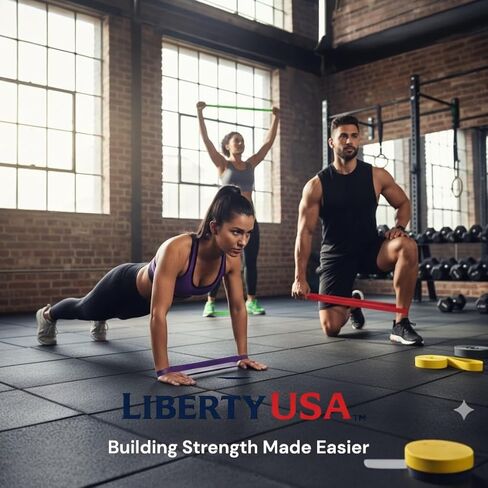 أحزمة مقاومة LibertyUSA، أربطة مساعدة للسحب - أربطة للتمرين، أربطة للتمرين، أربطة مطاطية للتمرين، اللياقة البدنية، التدريب، العلاج الطبيعي للرجال والنساء in Saudi Arabia
