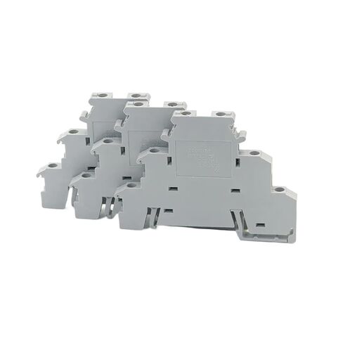 10pcs DIKD-1.5 DIN Rail Terminal Block Three-Layer 3-Level Sensor Actuator Three-Wire Connector DIKD1.5 Wire Conductor in Saudi Arabia