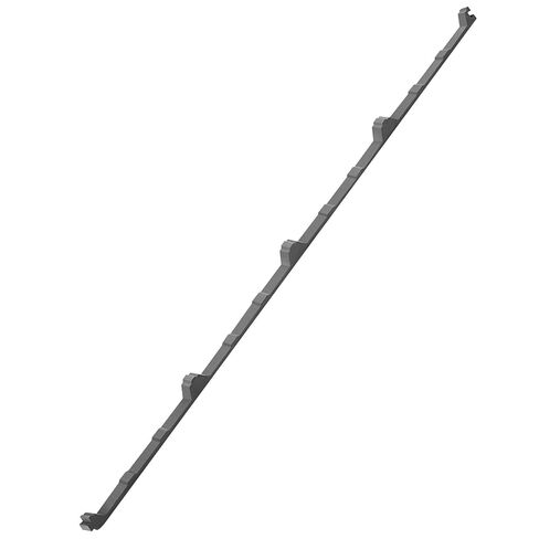 30 pcs 9 داخل شرائح إغلاق الرغوة المعدنية من الرغوة الكلاسيكية الرغوة المظهر الجانبي للألواح المعدنية R Roofing R 3 أقدام طويلة مموجة بإغلاق سقف سقف مانعة للتسلق على حظر الفجوات والضوضاء in Kuwait