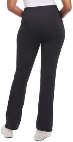 Jockey Women's High-Waisted Yoga Pants, Boot Cut Flare Leg, Studio Flare (US, Alpha, X-Small, Regular, Regular, Black) in Saudi Arabia