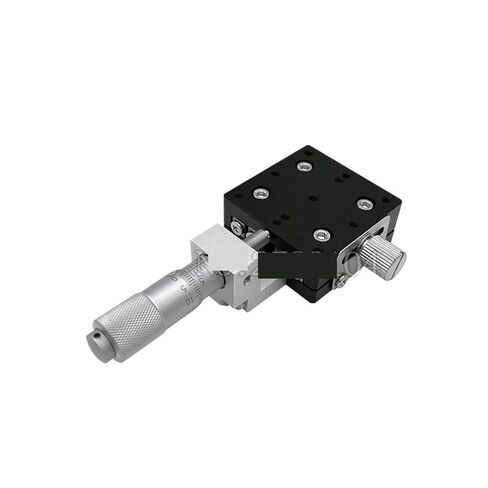 X-axis 40x40mm منصة الضبط الدقيق شريحة تعديل المحمل الخطي اليدوية X40-L X40-C X40-R عبر السكك الحديدية (X40-R) in Saudi Arabia