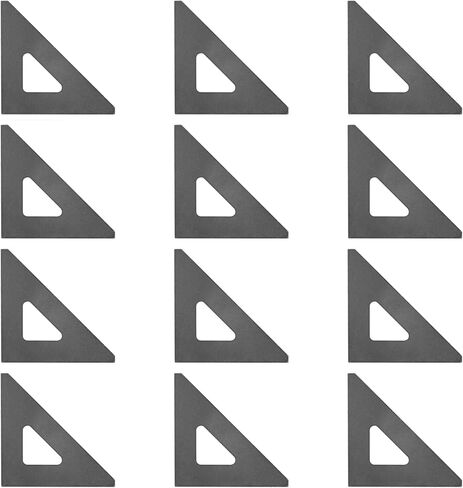 12 Pack Weld-On Triangle Gusset Plates Hollow, 3" x 3" x 1/8" Steel, Chassis Tube DIY Frames Gusset in Saudi Arabia