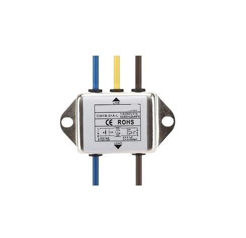 مصدر طاقة 50 هرتز، مرشح CW1B 1A مرحلة واحدة 3A AC 6A Plug-in 10A مضاد للتدخل 220 فولت (CW1B-10A-T 04type -10A) in Saudi Arabia
