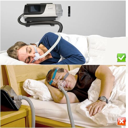 Wall Mount Shelf for AirSense 11 – Includes Mask Hook & Hose Hanger – Space-Saving, Durable Design – Easy Installation in Saudi Arabia