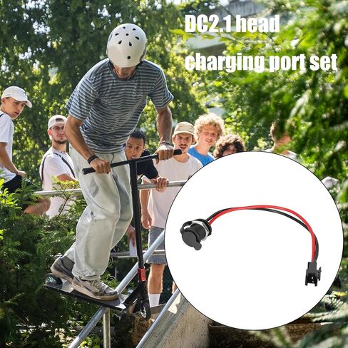 2 Pcs 5.5x2.1mm Power Sockets Charging Sockets High Current Female Power Connector for Electric Scooter Accessories in Kuwait