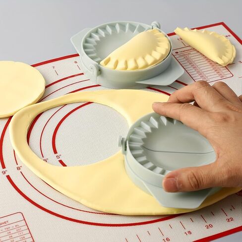 Dumpling Maker, Household Plastic Dough Press Tool with Creative Design for Homemade Wontons and Kitchen Use in Saudi Arabia