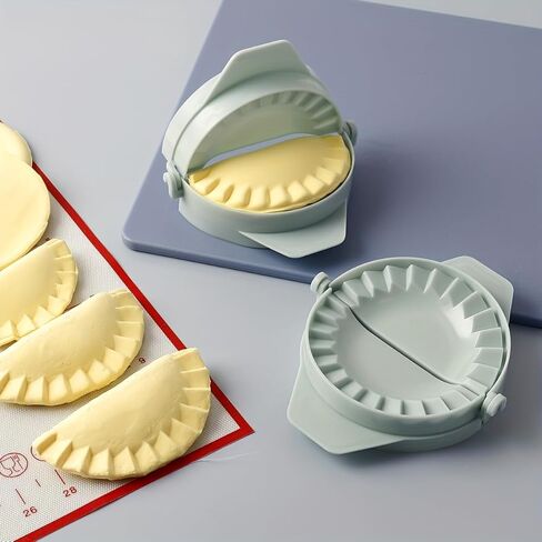 Dumpling Maker, Household Plastic Dough Press Tool with Creative Design for Homemade Wontons and Kitchen Use in Saudi Arabia