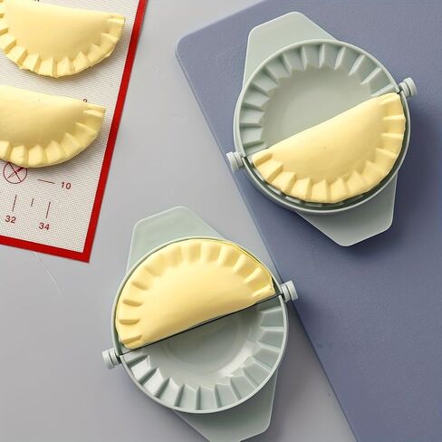 Dumpling Maker, Household Plastic Dough Press Tool with Creative Design for Homemade Wontons and Kitchen Use in Saudi Arabia