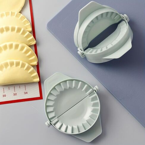 Dumpling Maker, Household Plastic Dough Press Tool with Creative Design for Homemade Wontons and Kitchen Use in Saudi Arabia